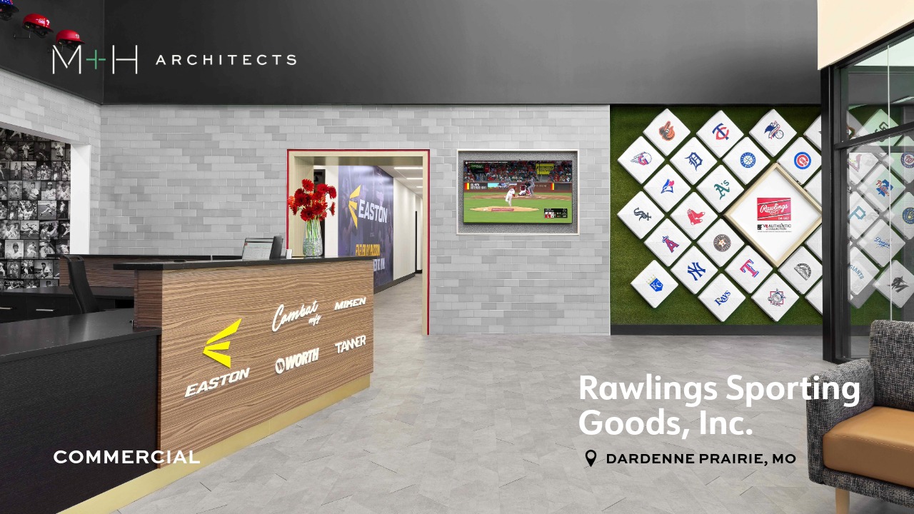 Rawlings Sporting Goods Tech Center Lobby Entrance